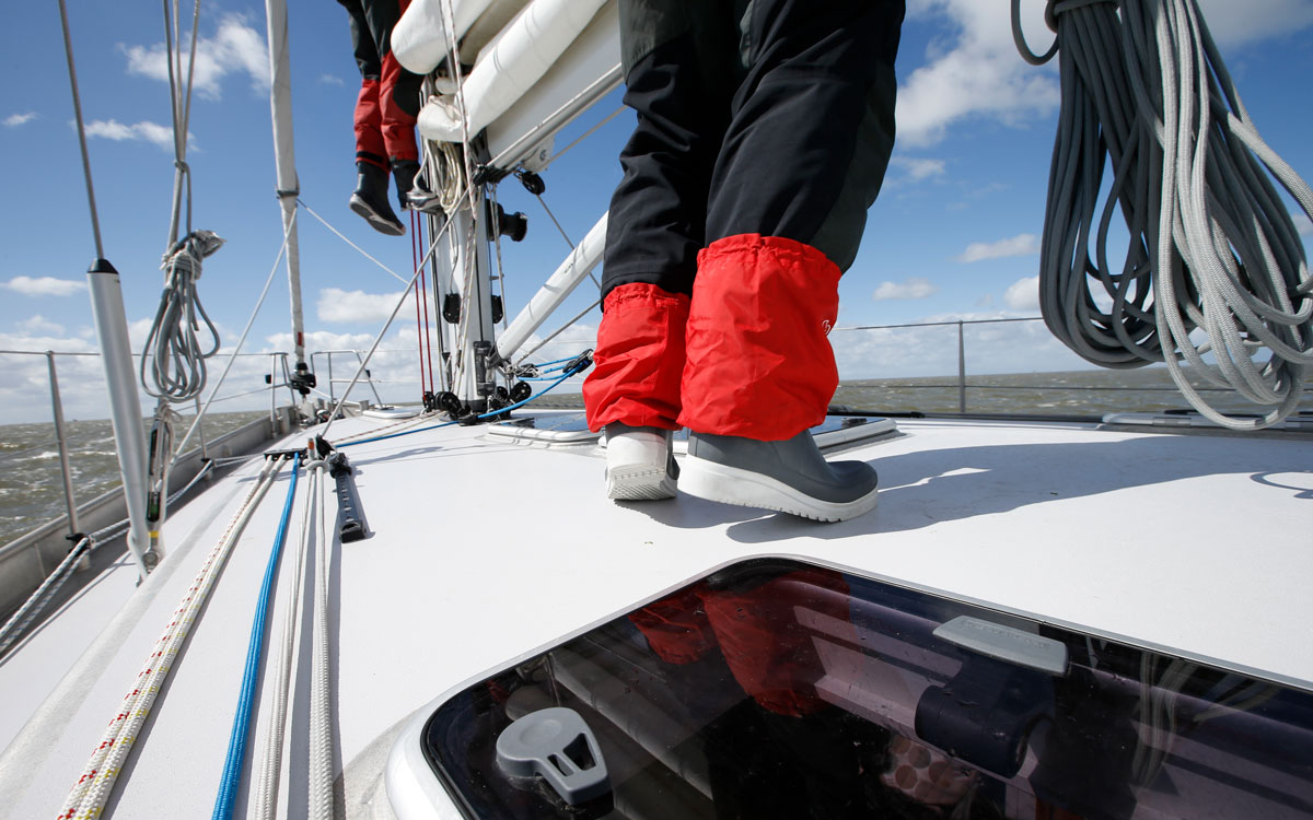 sailing rubber boots