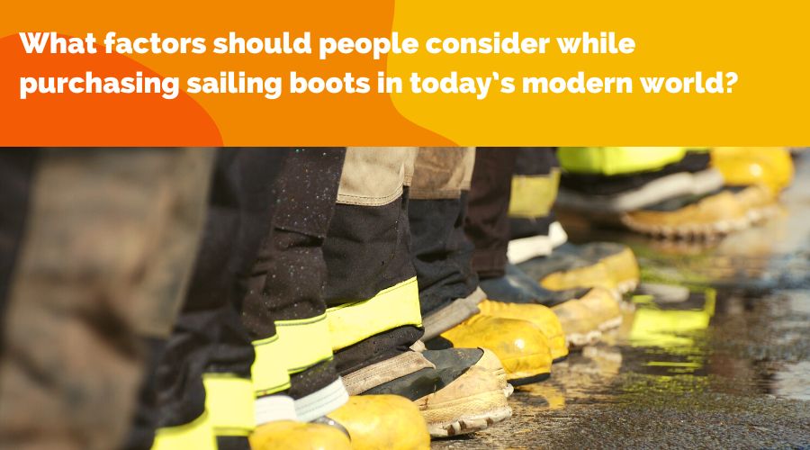 Sailing boots supplier